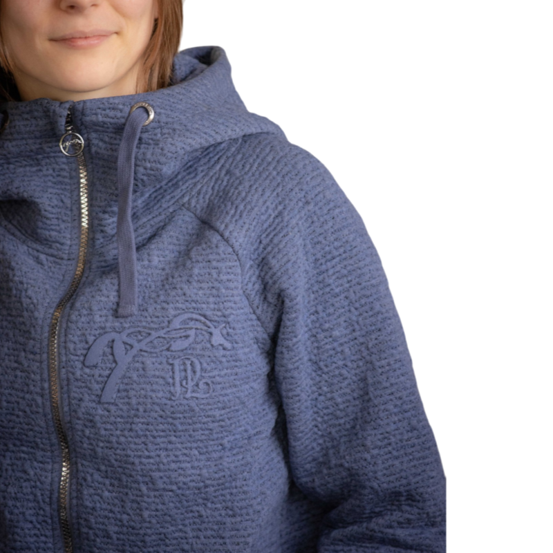 Pénélope - Sweat à capuche femme Meiwen marine
