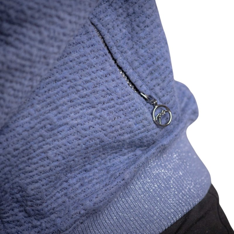 Pénélope - Sweat à capuche femme Meiwen marine