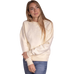 Pénélope - Dames sweatshirt lange mouwen Bianca lichtgeel