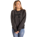 Pénélope - Dames sweatshirt lange mouwen Bianca zwart