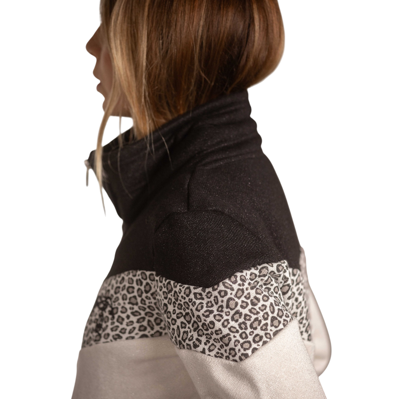 Pénélope - Dames sweatshirt lange mouwen Leonative grijs
