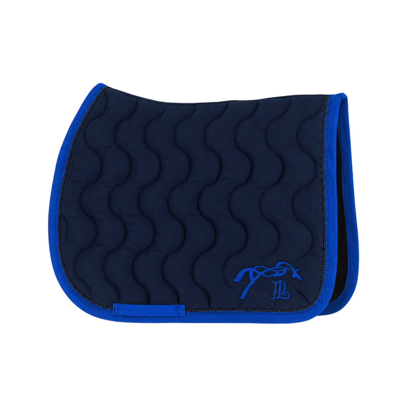 Pénélope - Tapis de selle Diamant marine/ bleu roi/ bleu roi