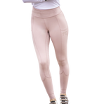 Pénélope Store - Legging d'équitation femme Delphe pull-on rose poudré | - Ohlala