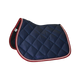 Privilège Equitation - Tapis de selle Palm Beach marine/ argent/ rouge | - Ohlala