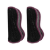 Pro Confort - Doublures de guêtres ouvertes Kalou coqués 3D mesh velours noir/ bordeaux