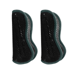Pro Confort - Doublures de guêtres ouvertes Kalou coqués 3D mesh velours noir/ jungle green