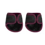 Pro Confort - Doublures de protège-boulets Darial coqués 3D mesh velours noir/ bordeaux
