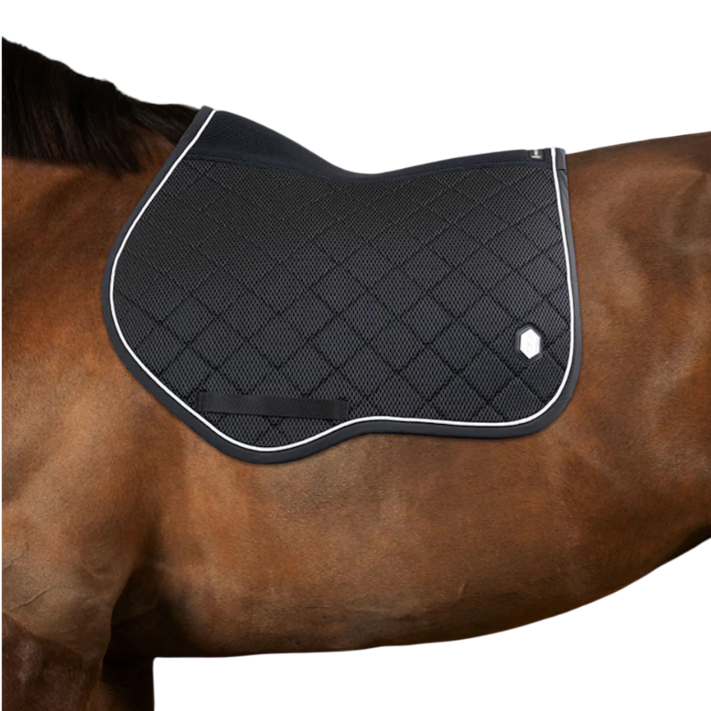 Pro Confort - Dynamix Mesh velours 3D zwart zadeldek