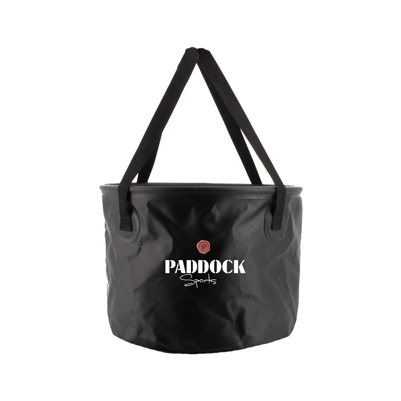 Paddock Sports - Seau pliant noir