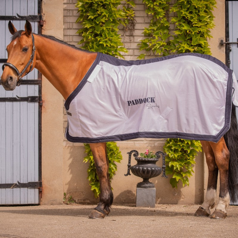 Paddock Sports - Chemise d'extérieur UV Mesh Combo blanc