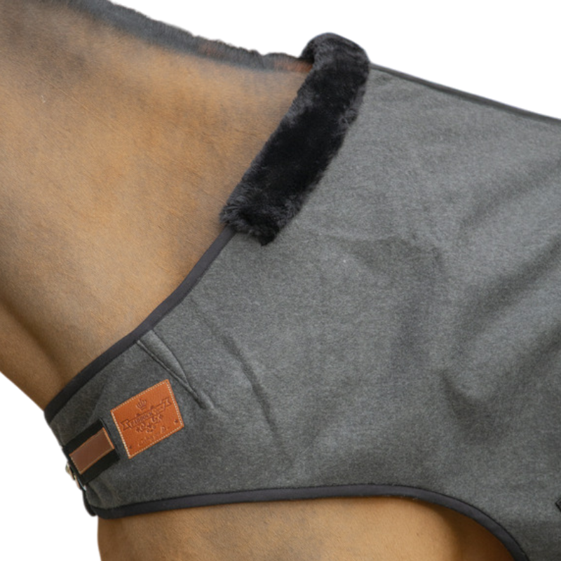 Paddock Sports - Couverture de marcheur Walker Wooltouch gris chiné 0g