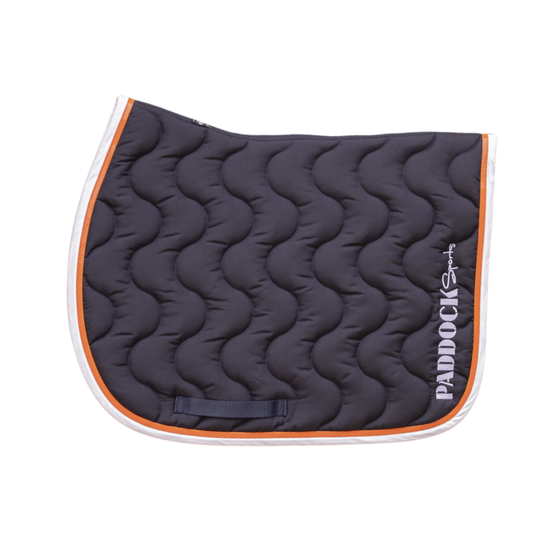 Paddock Sports - Tapis Wavy marine/ blanc