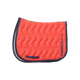 Paddock Sports - Tapis de selle Wavy orange/ marine | - Ohlala