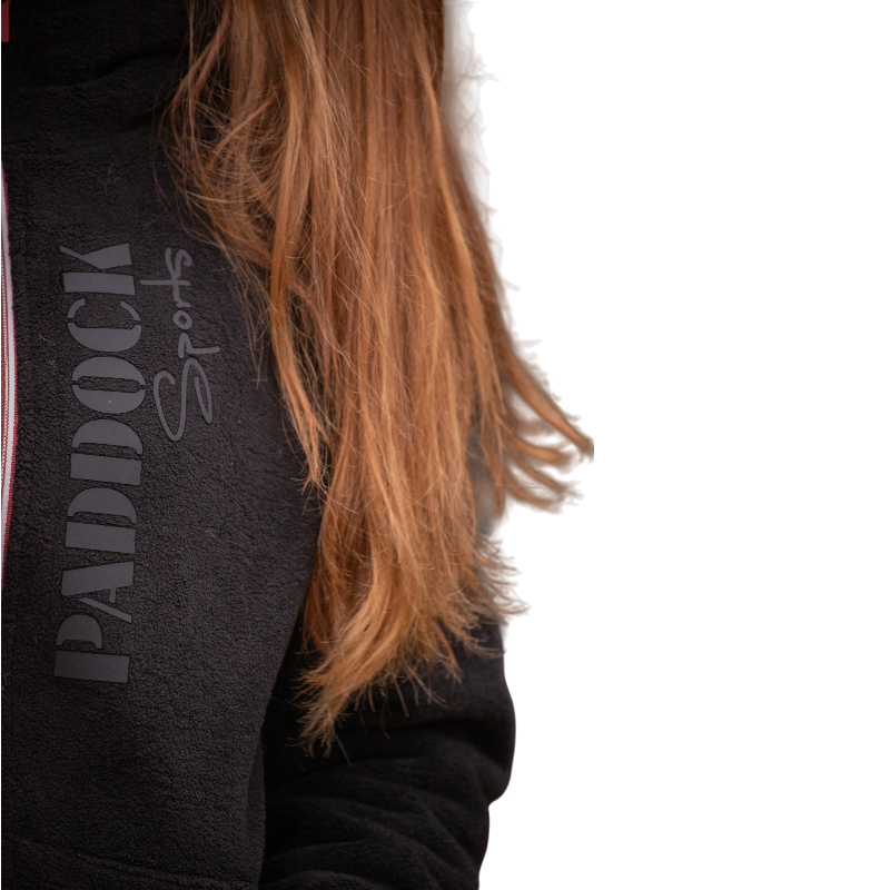 Paddock Sports - Veste polaire zippée unisexe Mathis noir | - Ohlala