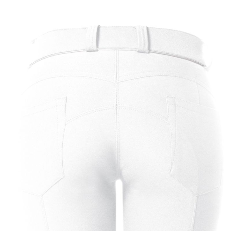 Flags & Cup - Pantalon d'équitation Push up blanc | - Ohlala