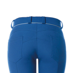 Flags & Cup - Dames rijbroek Push up elektrisch blauw | - Ohlala