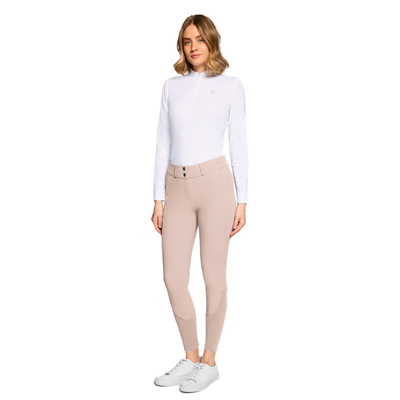 Samshield - Pantalon d'équitation femme Aurelie powder pink | - Ohlala