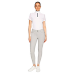 Samshield - Damesrijbroek Delice Crystal Ferna light grey | - Ohlala