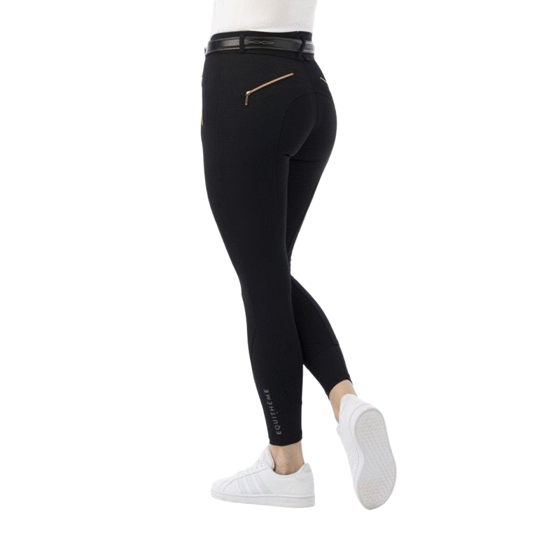 Equithème - Pantalon d'équitation femme Kenya noir | - Ohlala