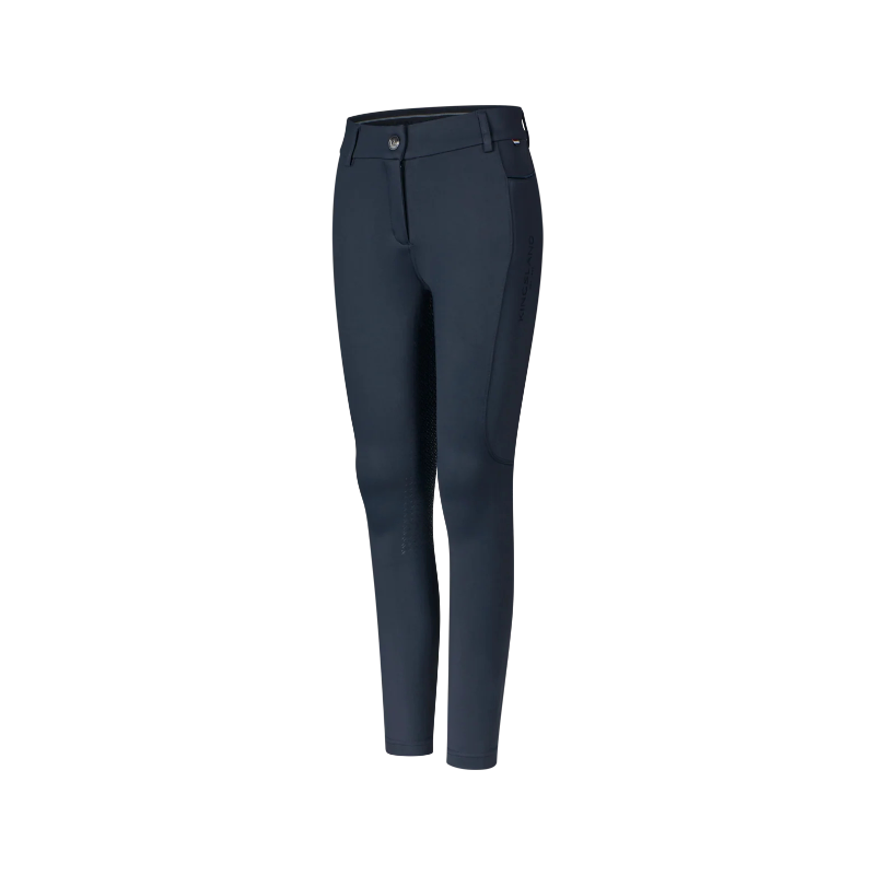 Kingsland - Pantalon d'équitation fille KLKolina marine full grip