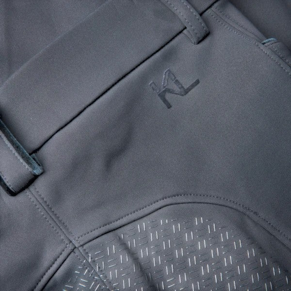 Kingsland - Pantalon d'équitation fille KLKolina marine full grip