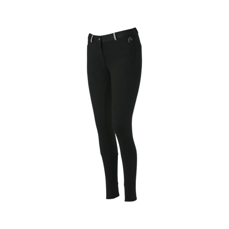 Equithème - Pantalon d'équitation femme Glam full grip noir