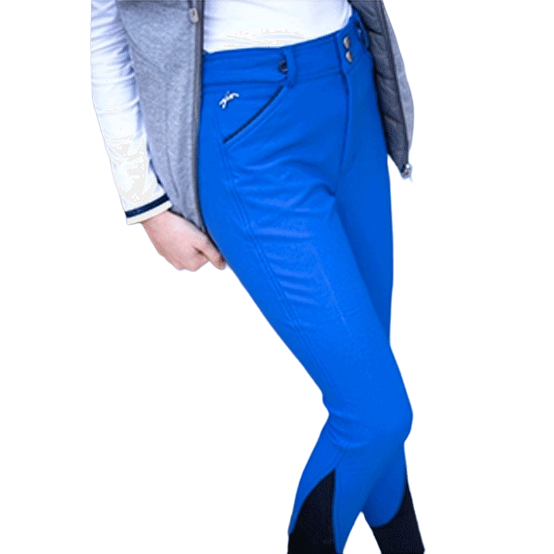 Eden by Pénélope Store - Pantalon d'équitation fille Point Sellier bleu | - Ohlala