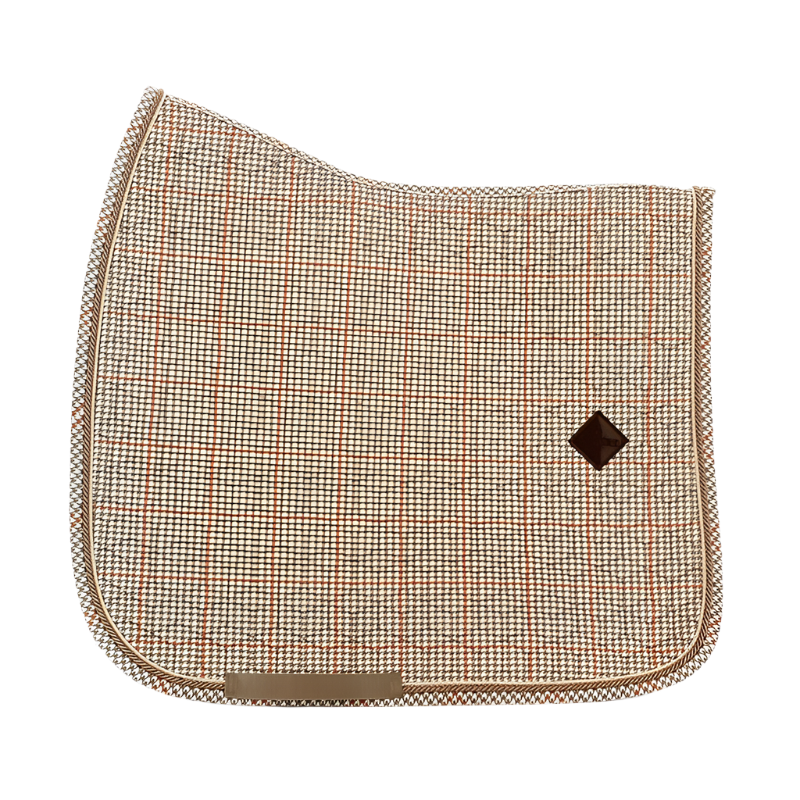 Kentucky Horsewear - Tapis de dressage Pied de Poule beige