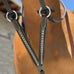 Pénélope - Flèche de martingale Point sellier noir | - Ohlala