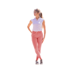 Pénélope - Pantalon d'équitation femme Élégance vieux rose | - Ohlala