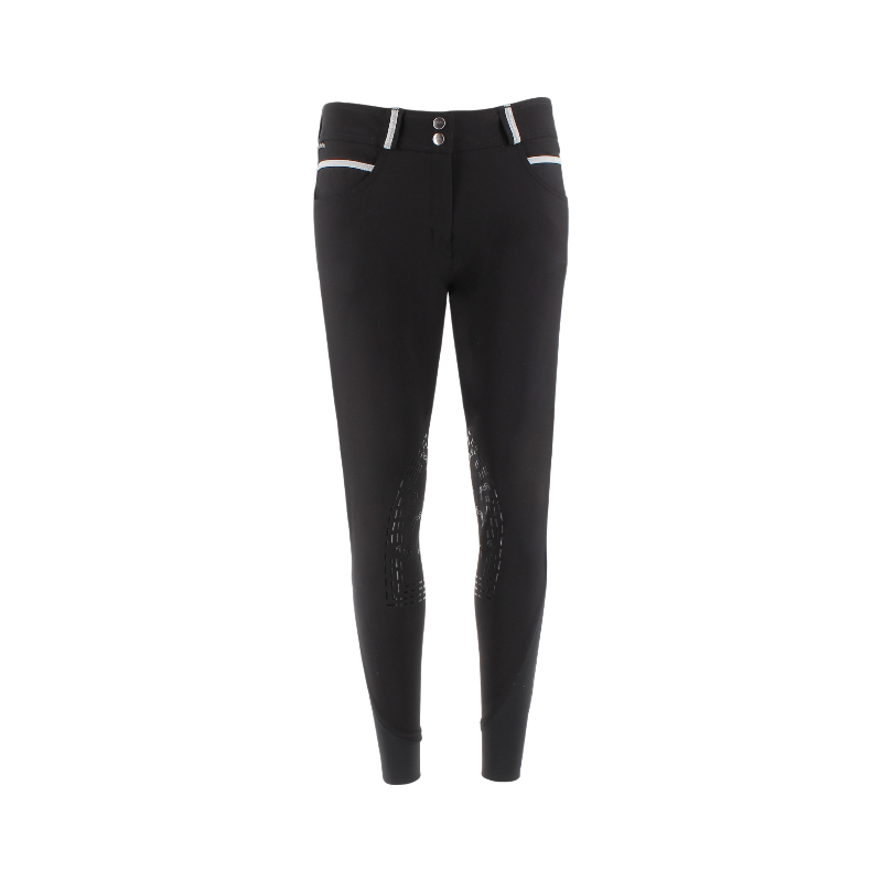 Pénélope - Pantalon d’équitation femme  fun pushup noir