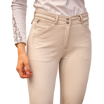 Pénélope - Dames rijbroek Point Sellier crème | - Ohlala
