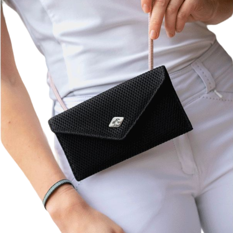 Pénélope - Pochette pour téléphone Pocket mesh noir