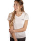 Pénélope - T-shirt manches courtes femme Techty écru | - Ohlala