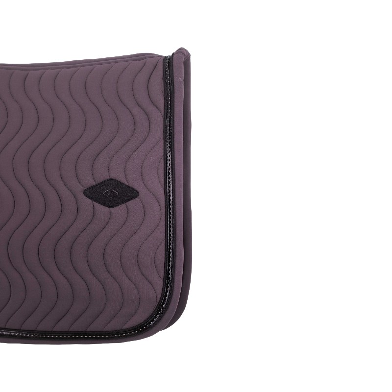 Pénélope - Tapis de selle Swell gris foncé