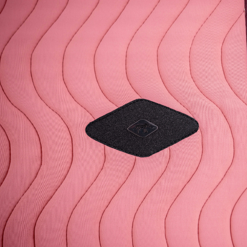 Pénélope - Tapis de selle Swell rose poudré