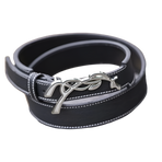 Pénélope - Ceinture femme Signature noir/ or | - Ohlala