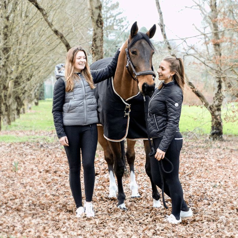 Pénélope Store - Pantalon d’équitation fun pushup noir | - Ohlala