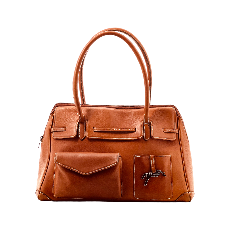 Pénélope - Sac Maelys grand modèle cognac