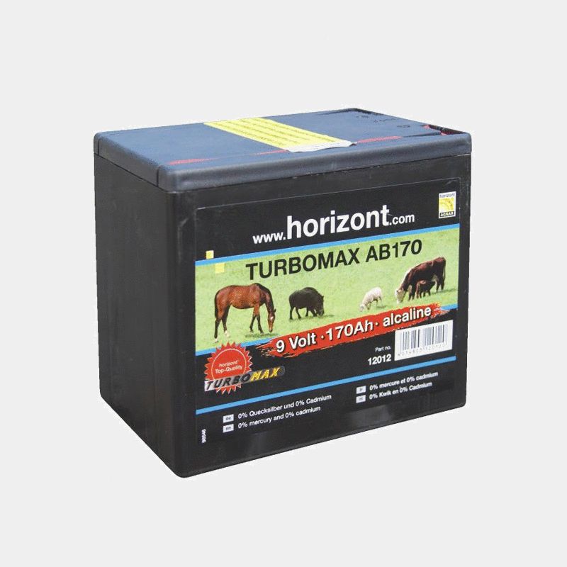 Horizont - Pile "Turbomax AB170" 9V 170 AH | - Ohlala