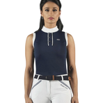 Flags & Cup - Mouwloze polo Candiba dames marine | - Ohlala
