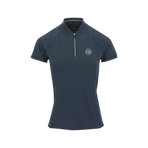 Equithème - Dames polo korte mouwen Emma marine | - Ohlala