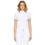 Samshield - Dames wedstrijdpolo Roxy Premium white holo | - Ohlala
