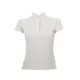 Pénélope - Polo manches courtes de concours madrid blanc/gris | - Ohlala