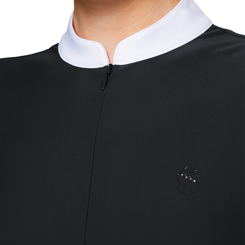 Samshield - Dames polo korte mouwen Philae Air zwart | - Ohlala