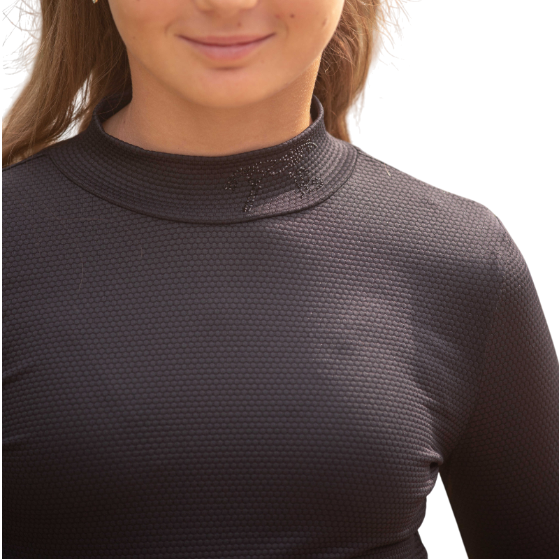 Eden by Pénélope - T-shirt manches longues enfant Tutty noir