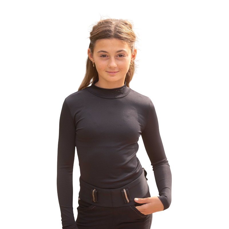 Eden by Pénélope - T-shirt manches longues enfant Tutty noir