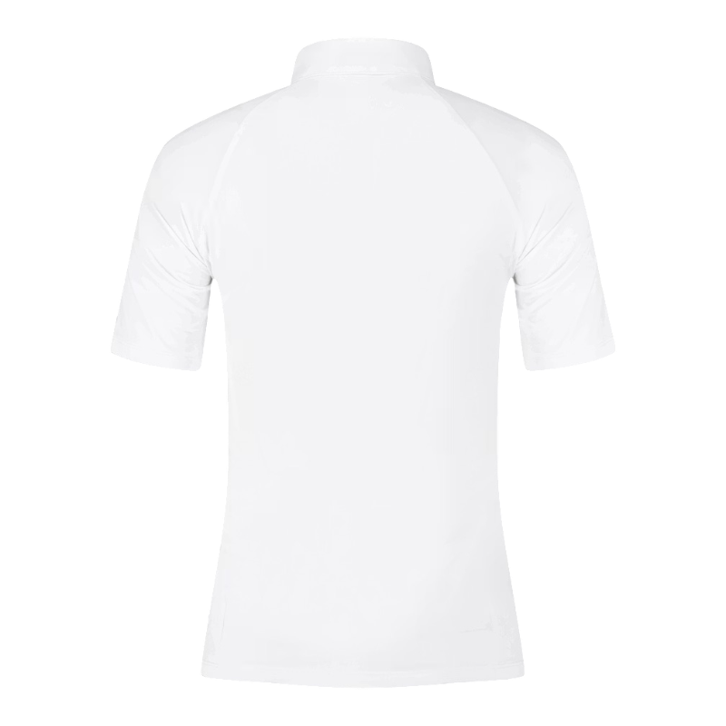 Kentucky Horsewear - Polo de concours manches courtes femme Classic blanc