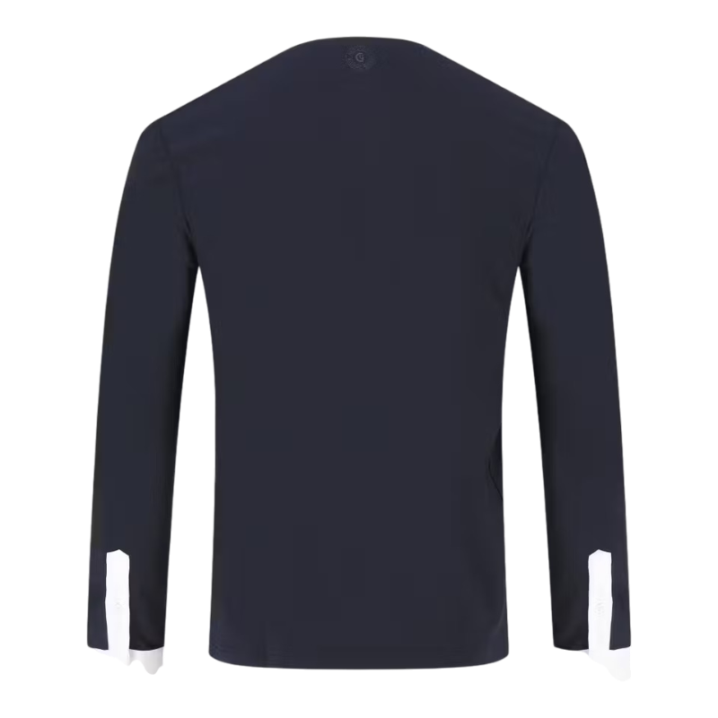 Kentucky Horsewear - Polo de concours manches longues homme Classic marine