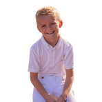 Jump'In - Wedstrijdpolo korte mouwen Gaston wit | - Ohlala